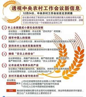 2026年中央农村工作会议:粮食安全仍是重中之重